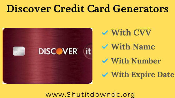 Discover Credit Card Generator 2020 Valid Numbers Expire Date