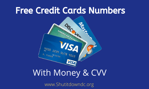 Free Credit Card Numbers Generator April 2020 With Money