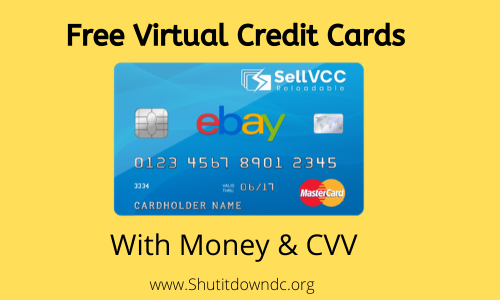 Free Virtual Credit Cards Vcc With Money Cvv 2020 Generator