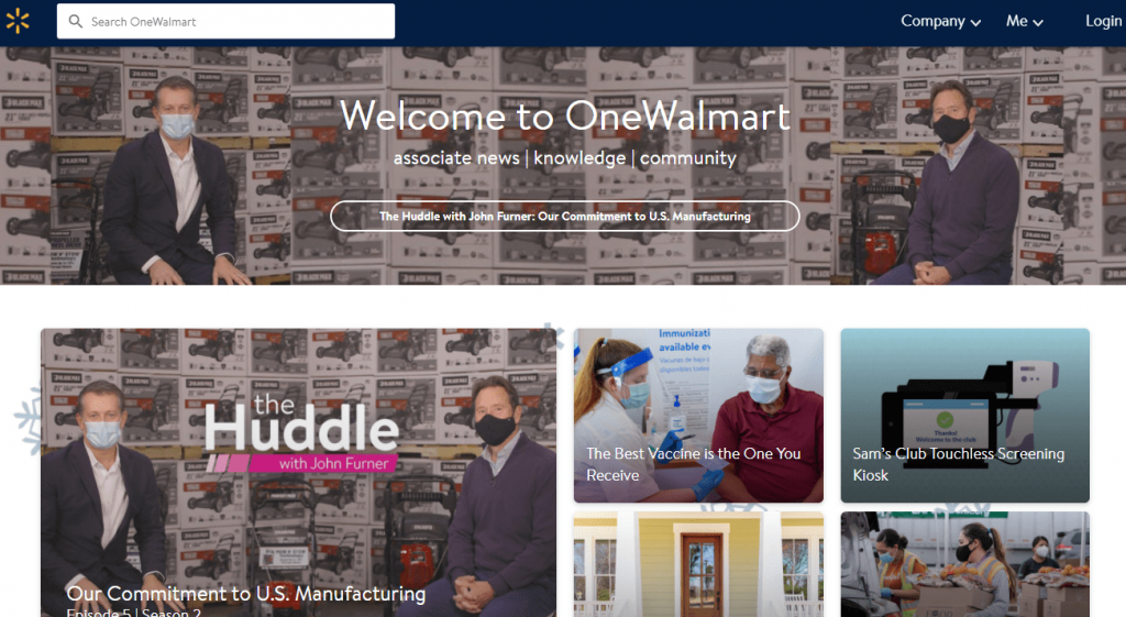 Walmart Site Overview